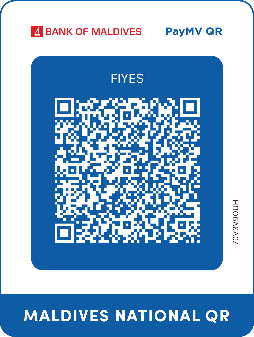 Fiyes account QR code
